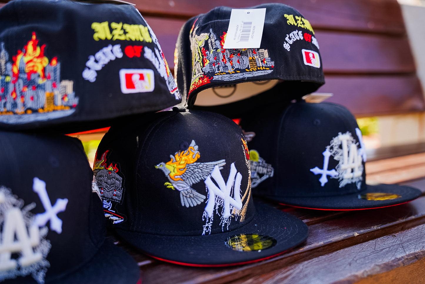 GORRA NEW ERA LOS ANGELES DODGERS 59 FIFTY BLACK