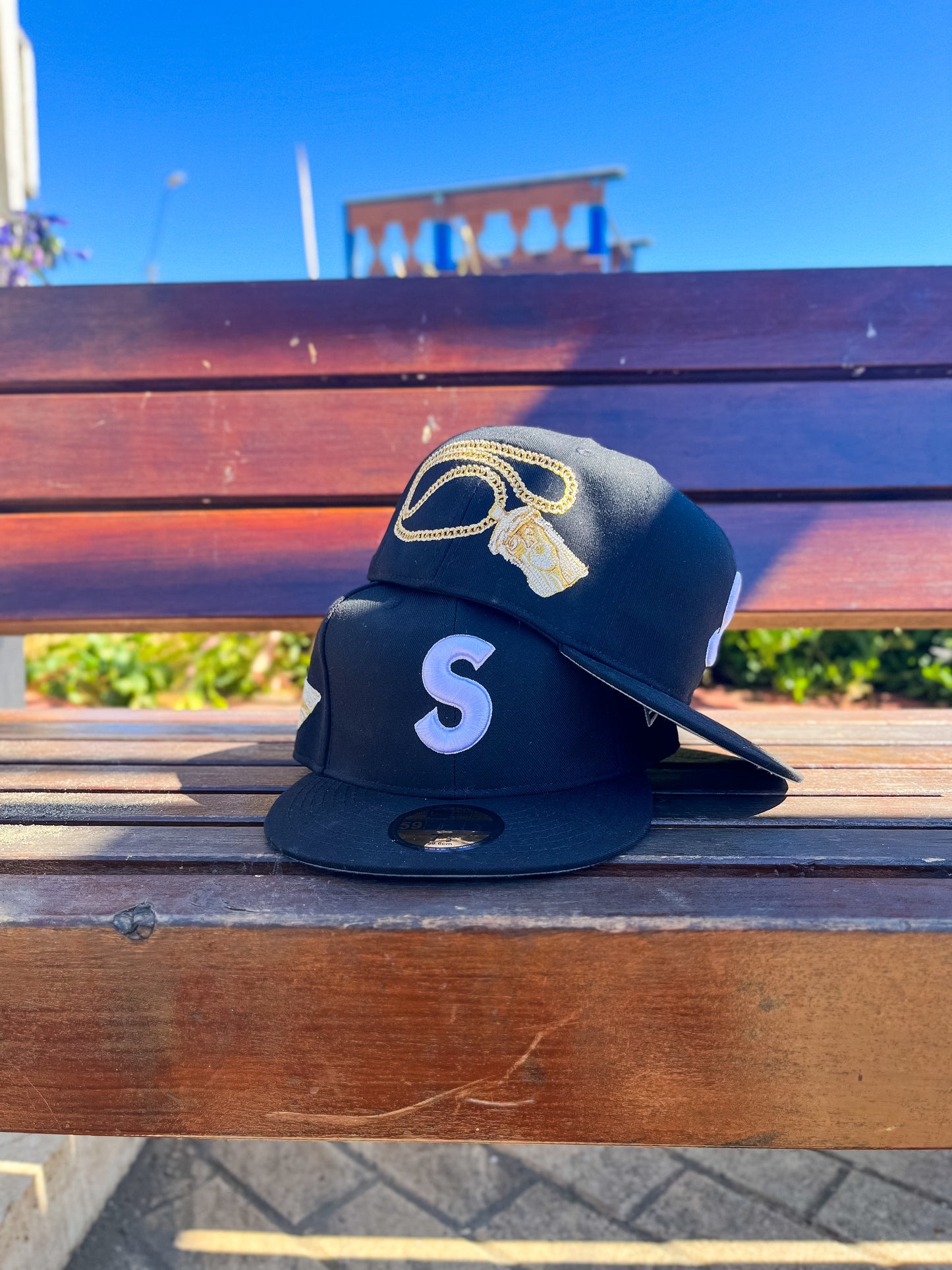 GORRA NEW ERA SUPREME JESUS PIECE S 59 FIFTY BLACK