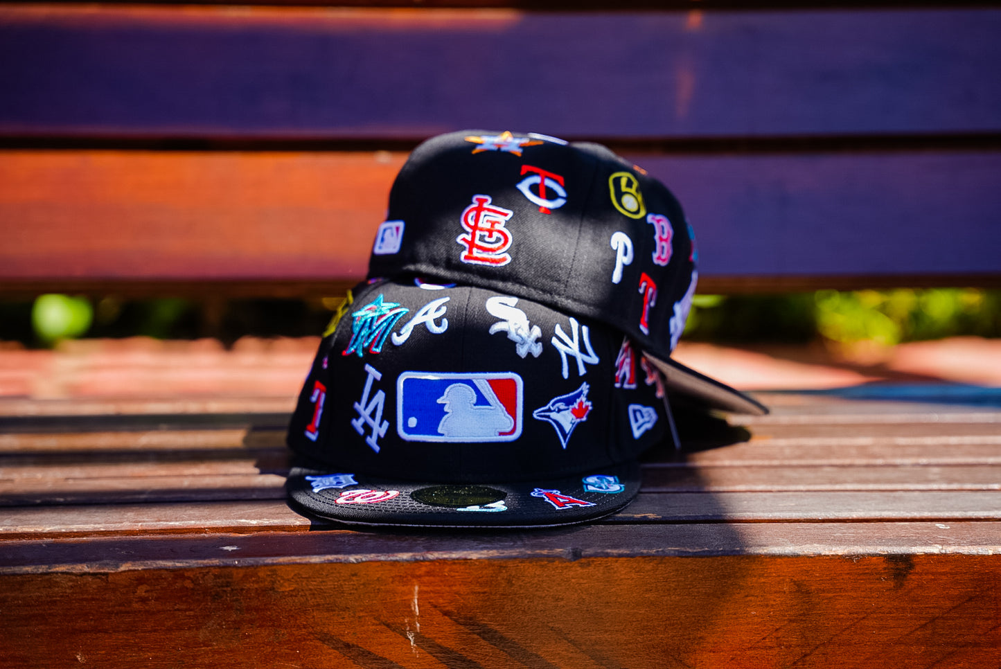 GORRA NEW ERA ALL OVER 59 FIFTY BLACK