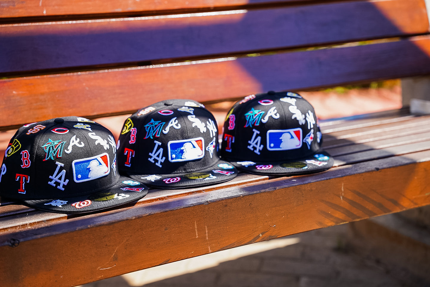 GORRA NEW ERA ALL OVER 59 FIFTY BLACK