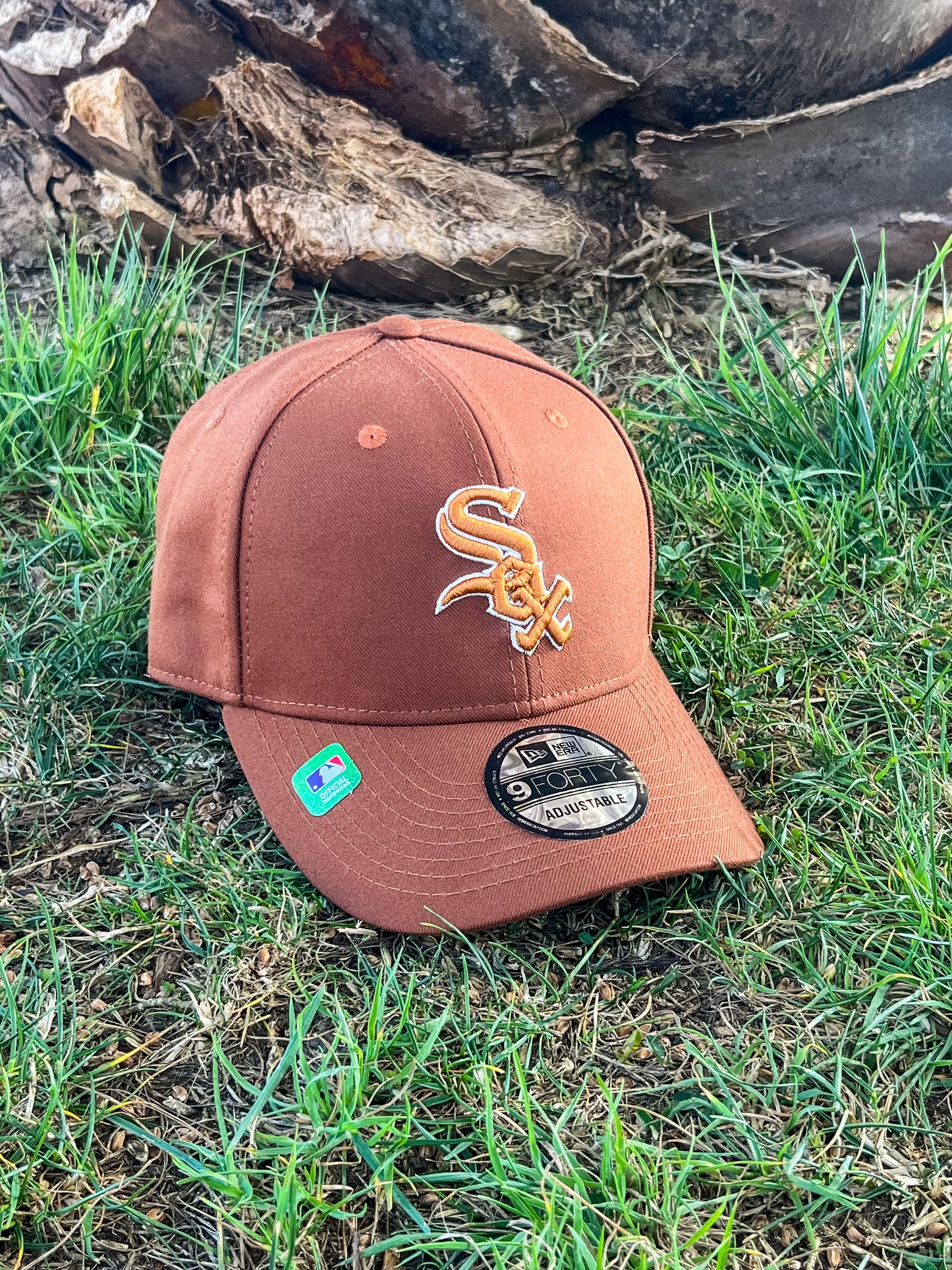 GORRA NEW ERA SOX CAFÉ AJUSTABLE