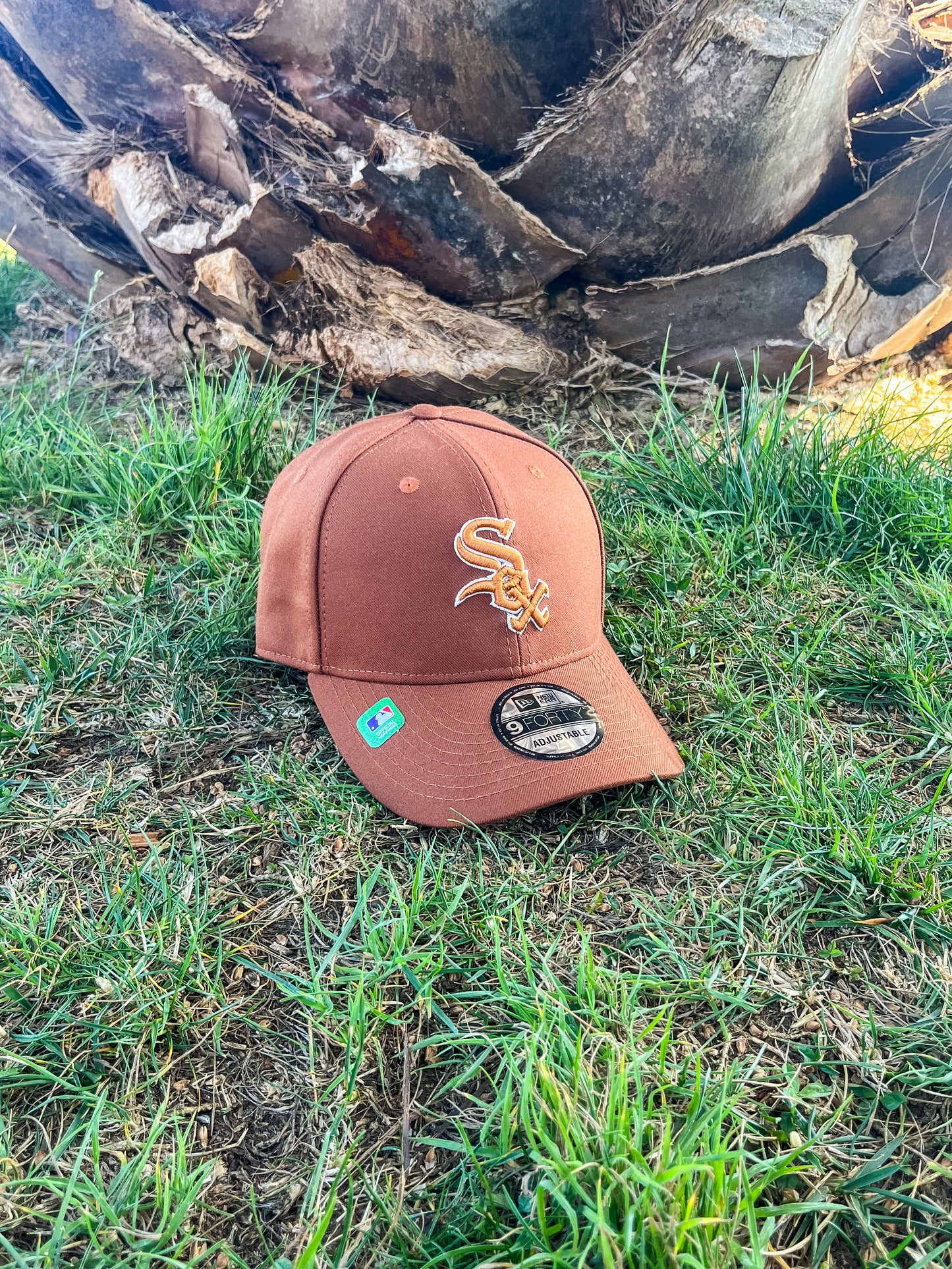 GORRA NEW ERA SOX CAFÉ AJUSTABLE