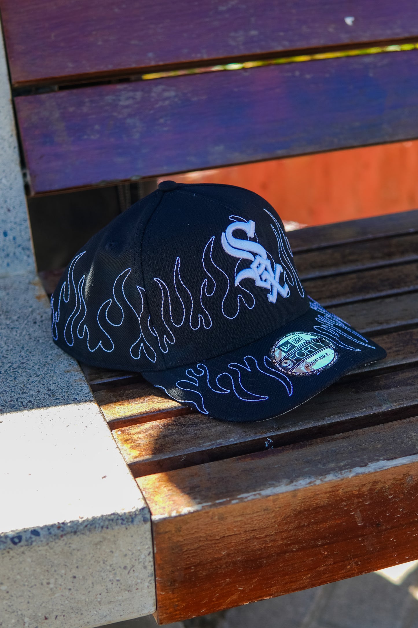 GORRA NEW ERA SOX NEGRA AJUSTABLE