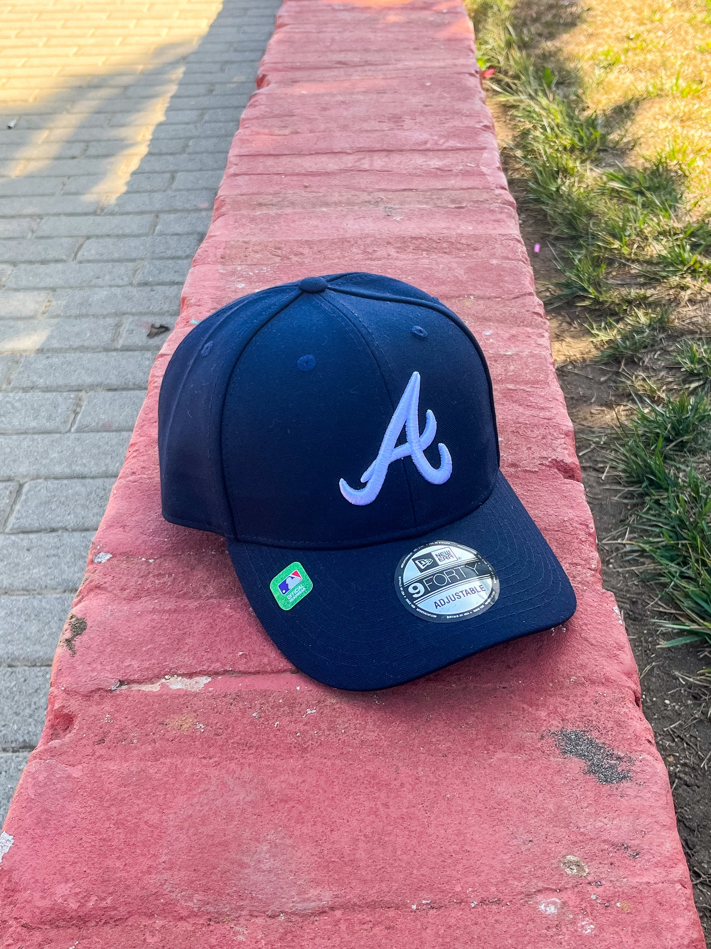 GORRA NEW ERA ATLANTA BRAVES BLACK AJUSTABLE