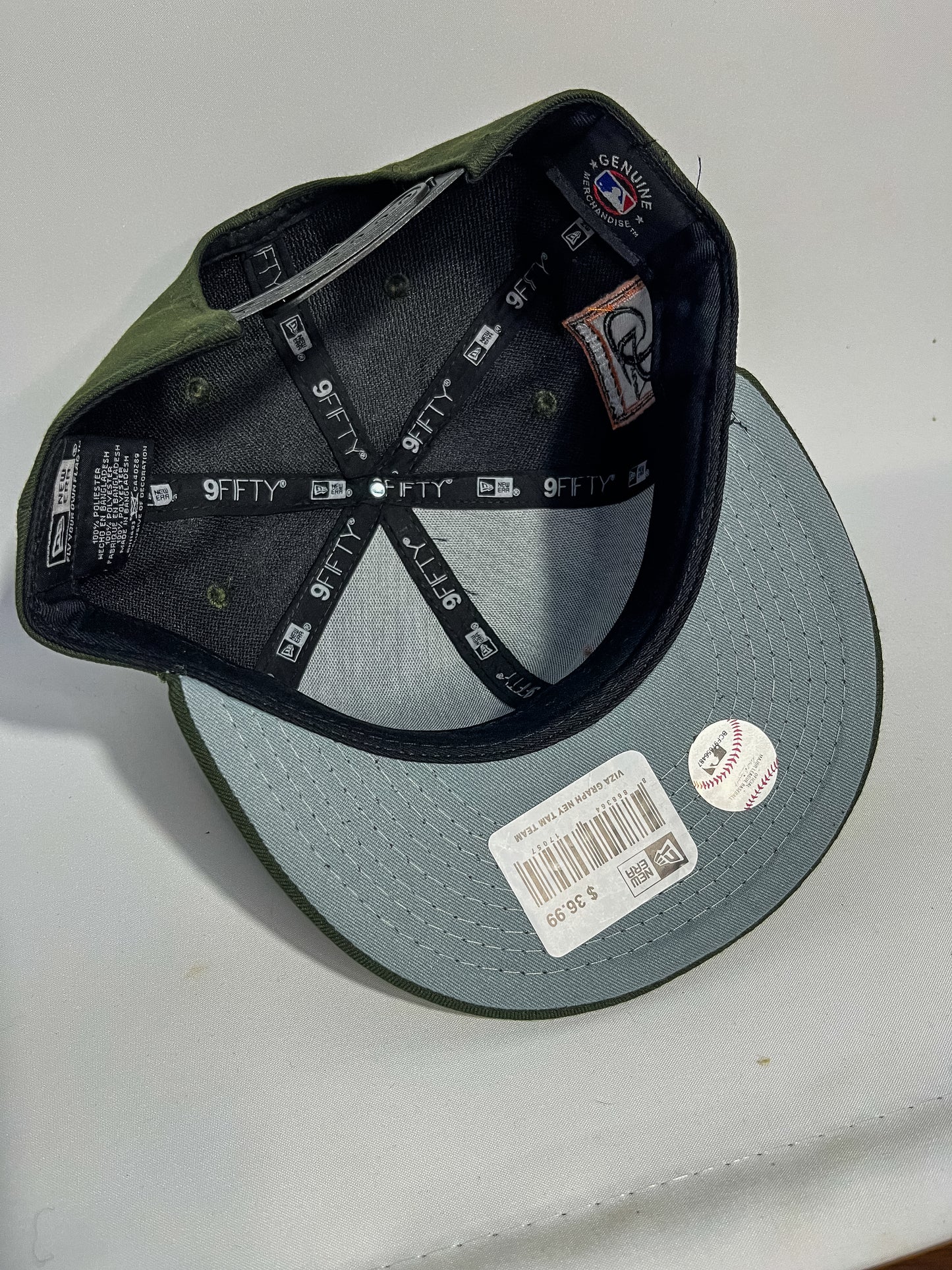 GORRA NEW ERA SOX GREEN & ORANGE AJUSTABLE