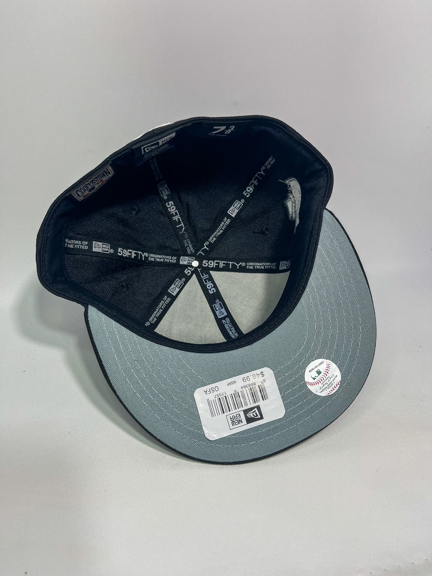 GORRA NEW ERA SOX WHITE PARCHE LATERAL 59 FIFTY