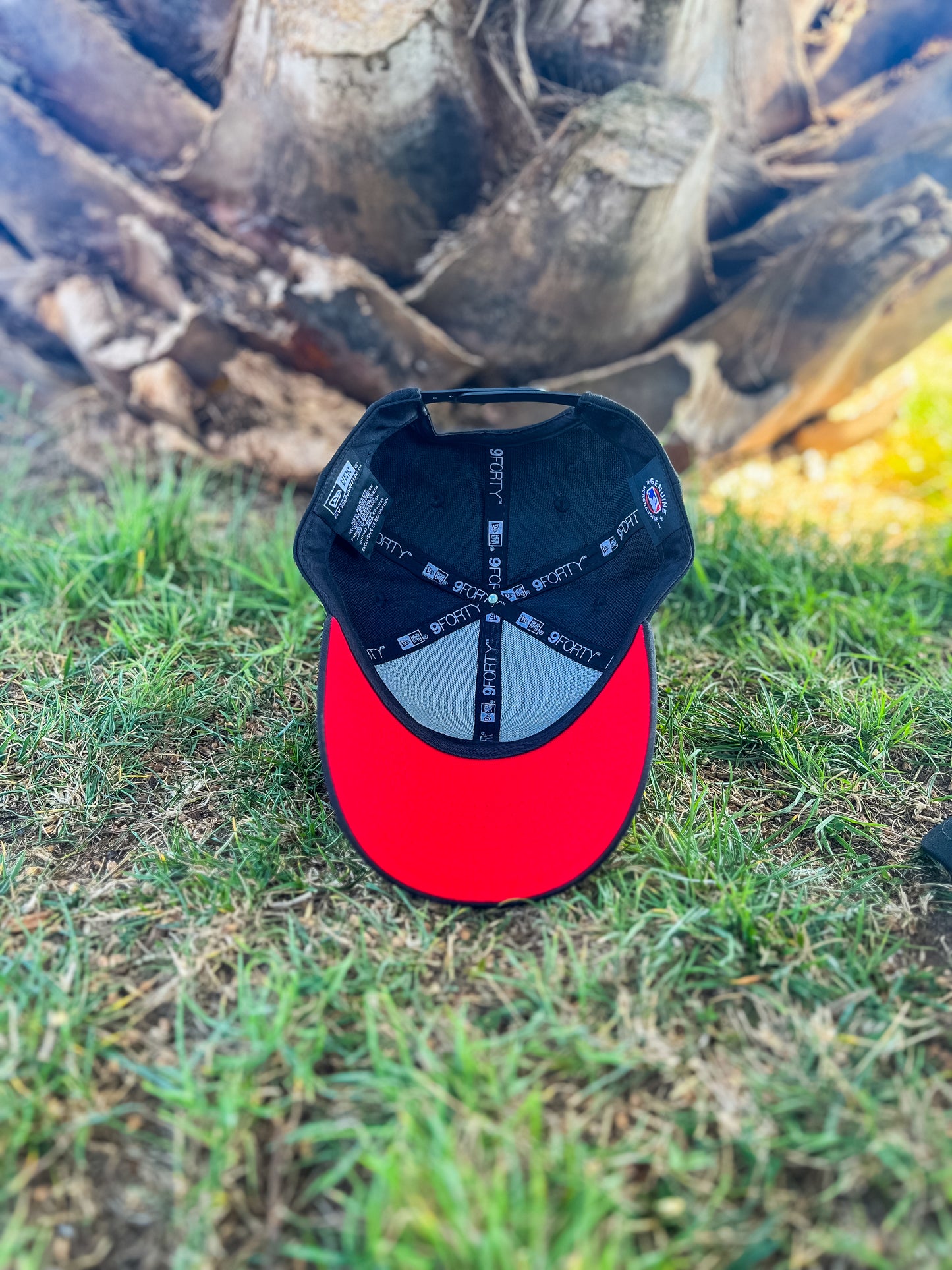 GORRA NEW ERA LOS ANGELES DODGERS BLACK AND RED JUSTABLE