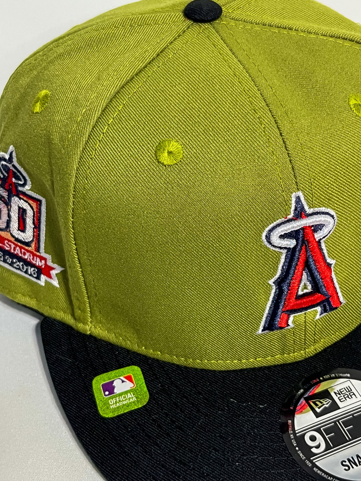 GORRO NEW ERA LOS ANGELES ANGELS VERDE AJUSTABLE