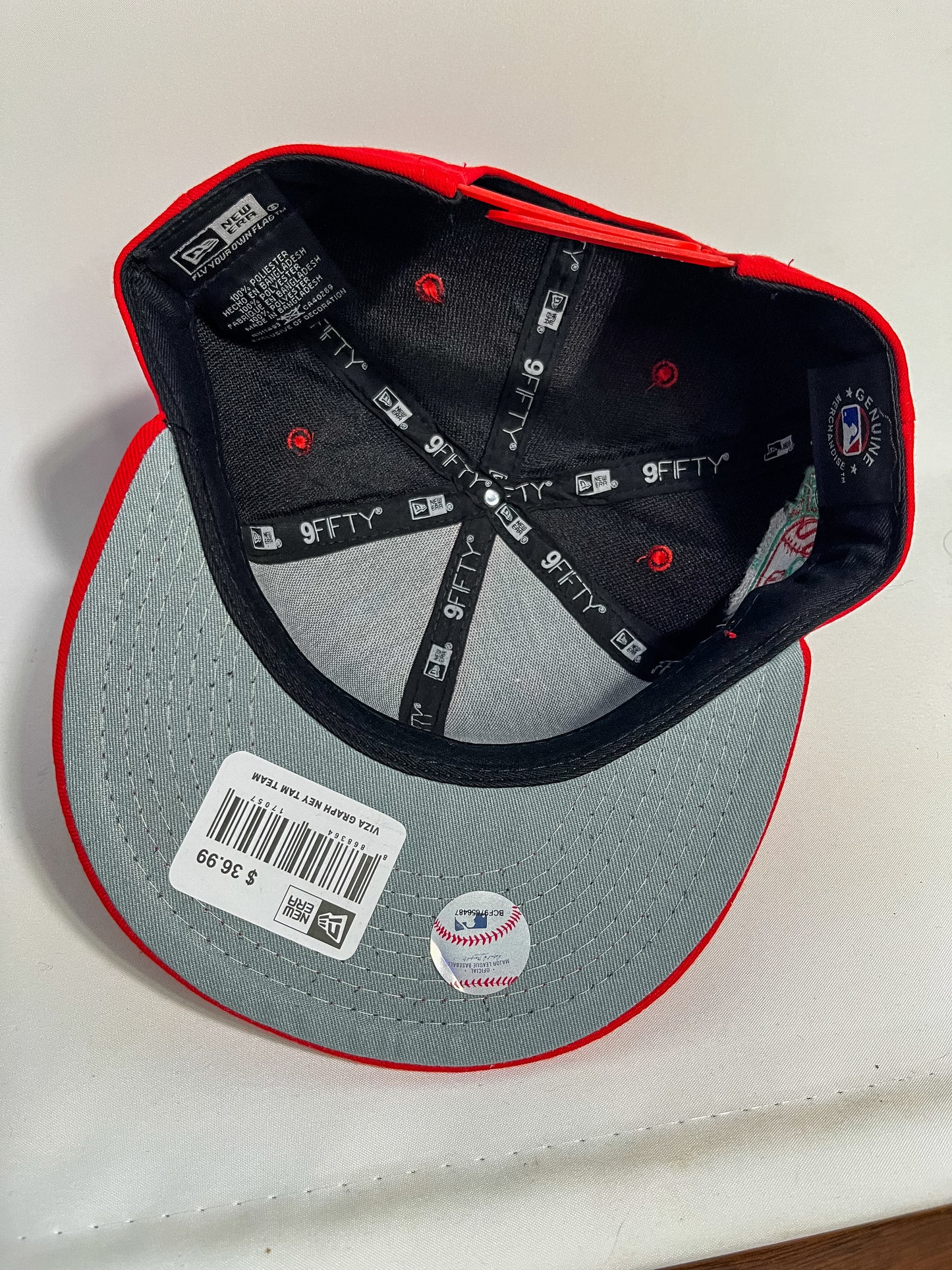 GORRO NEW ERA NEW YORK YANKEES RED ESTATUA DE LA LIBERTAD AJUSTABLE