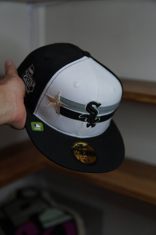 GORRA NEW ERA SOX WHITE PARCHE LATERAL 59 FIFTY