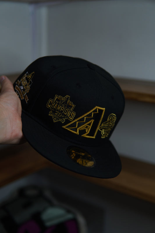 GORRA NEW ERA ARIZONA DIAMONDBACKS BLACK PARCHES