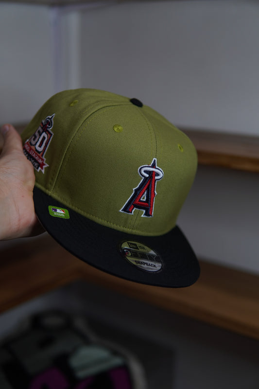 GORRO NEW ERA LOS ANGELES ANGELS VERDE AJUSTABLE