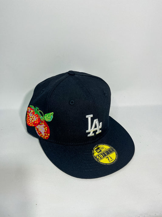 GORRA NEW ERA LOS ANGESLES DODGERS BLACK 59 FIFTY