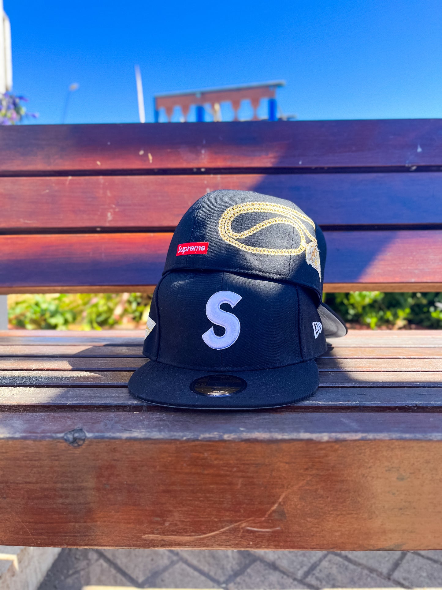 GORRA NEW ERA SUPREME  JESUS PIECE S 59 FIFTY BLACK