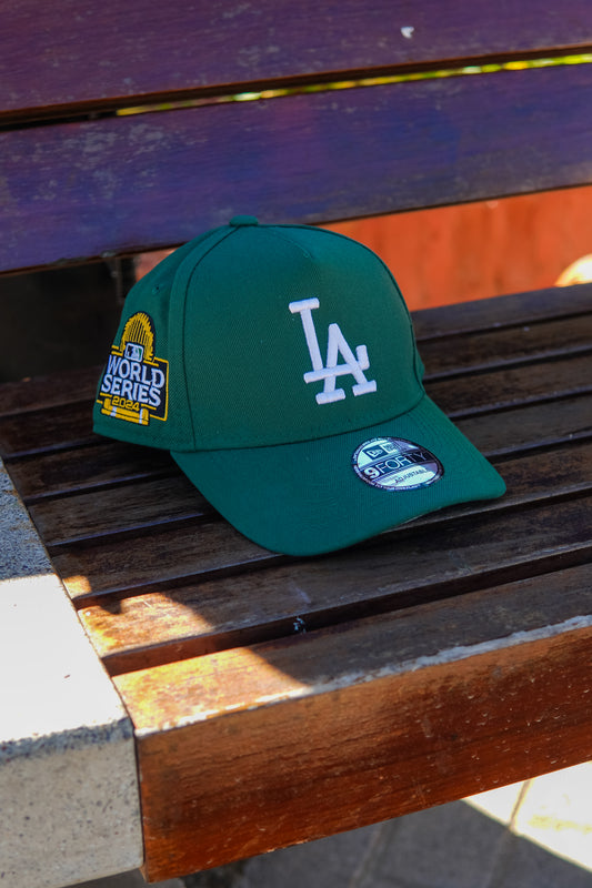 GORRA NEW ERA LOS ANGELES DODGERS VERDE AJUSTABLE