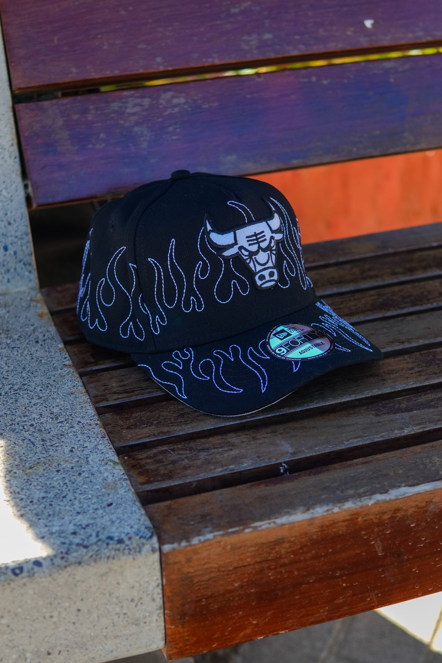GORRA NEW ERA CHICAGO BULLS NEGRA AJUSTABLE
