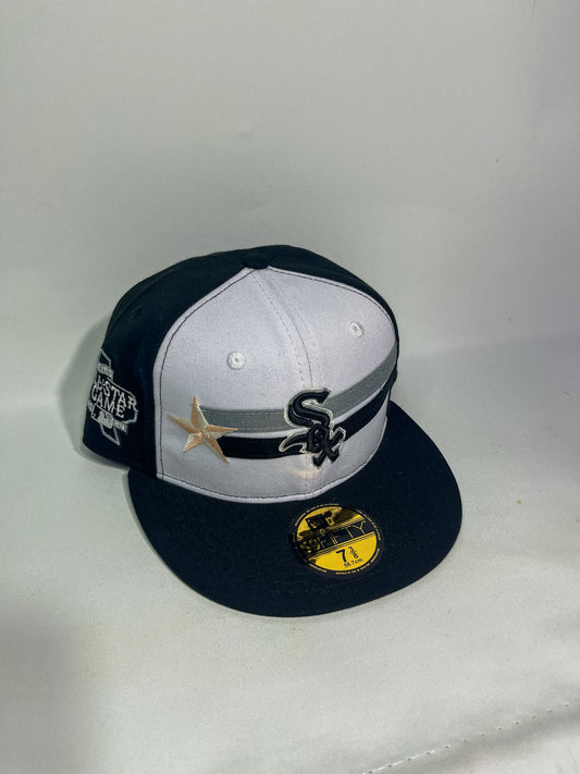 GORRA NEW ERA SOX WHITE PARCHE LATERAL 59 FIFTY