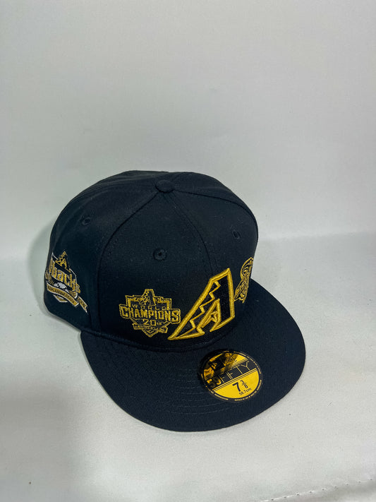 GORRA NEW ERA ARIZONA DIAMONDBACKS BLACK PARCHES