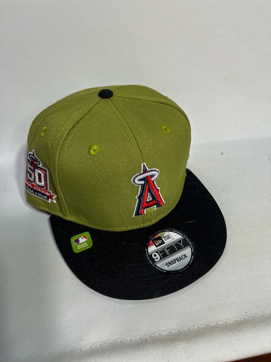 GORRO NEW ERA LOS ANGELES ANGELS VERDE AJUSTABLE